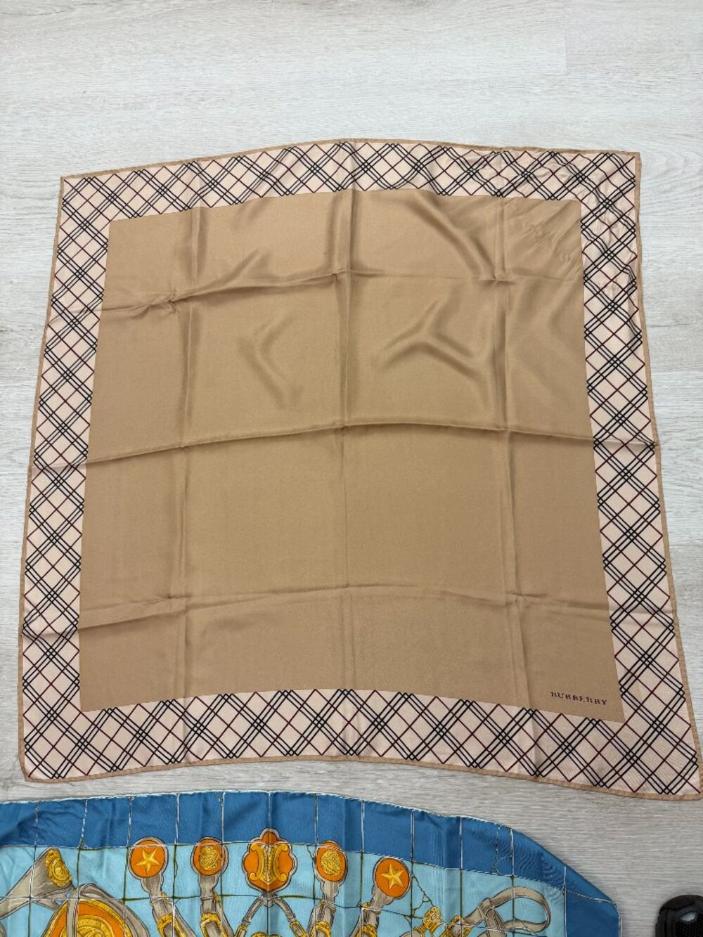 BURBERRY Silk Scarf